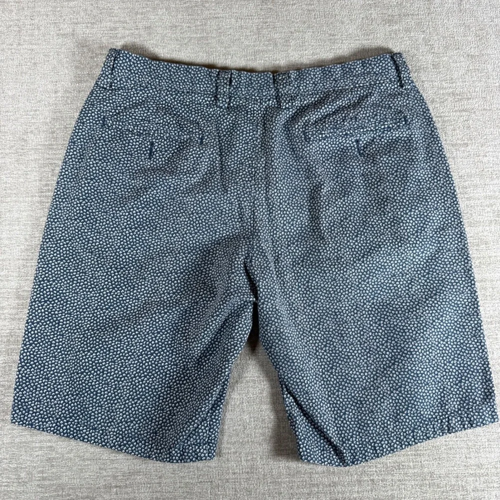 NEW J. Crew‎ Shorts Mens 32/10.5 Blue Floral Print Cotton Casual Style E6137